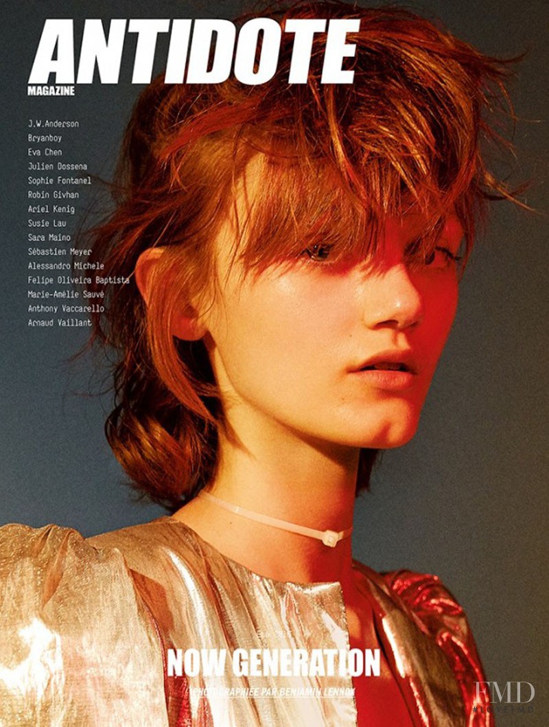 Peyton Knight featured on the Antidote cover from February 2016