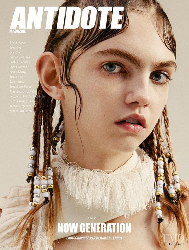 Molly Bair featured on the Antidote cover from February 2016