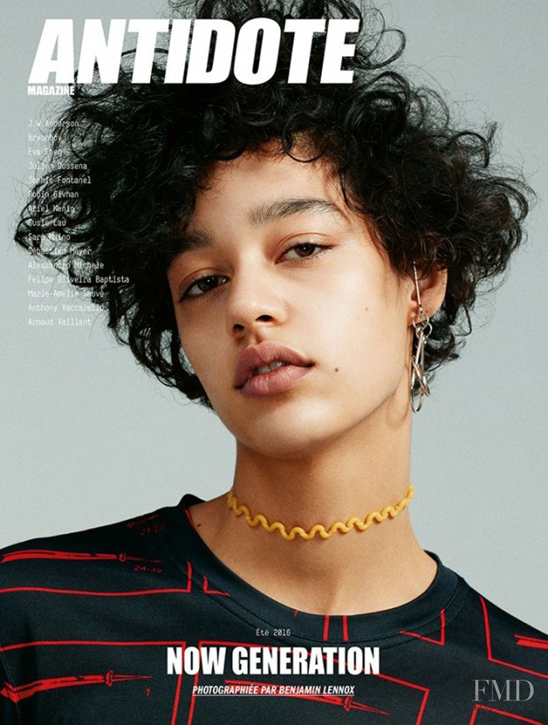 Damaris Goddrie featured on the Antidote cover from February 2016