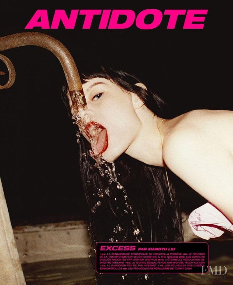 Hannah Elyse featured on the Antidote cover from September 2018