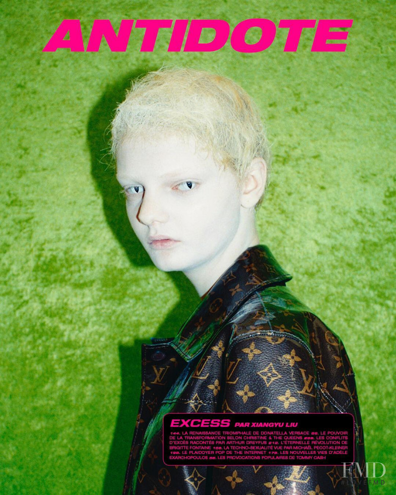 Unia Pakhomova featured on the Antidote cover from September 2018