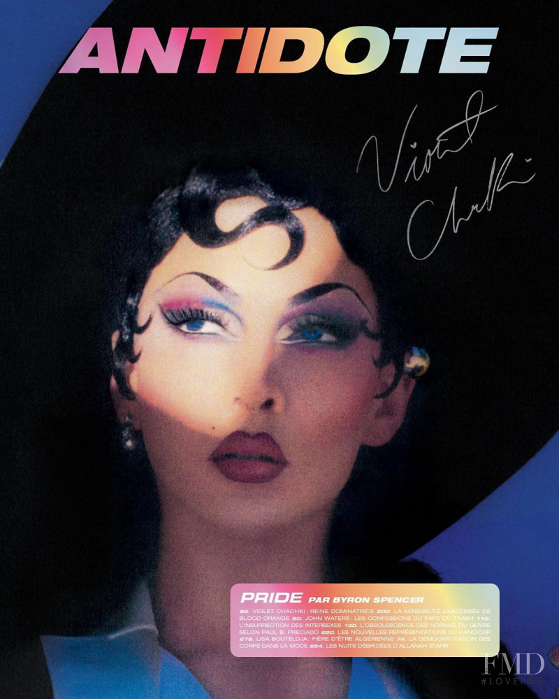 Violet Chachki featured on the Antidote cover from September 2019