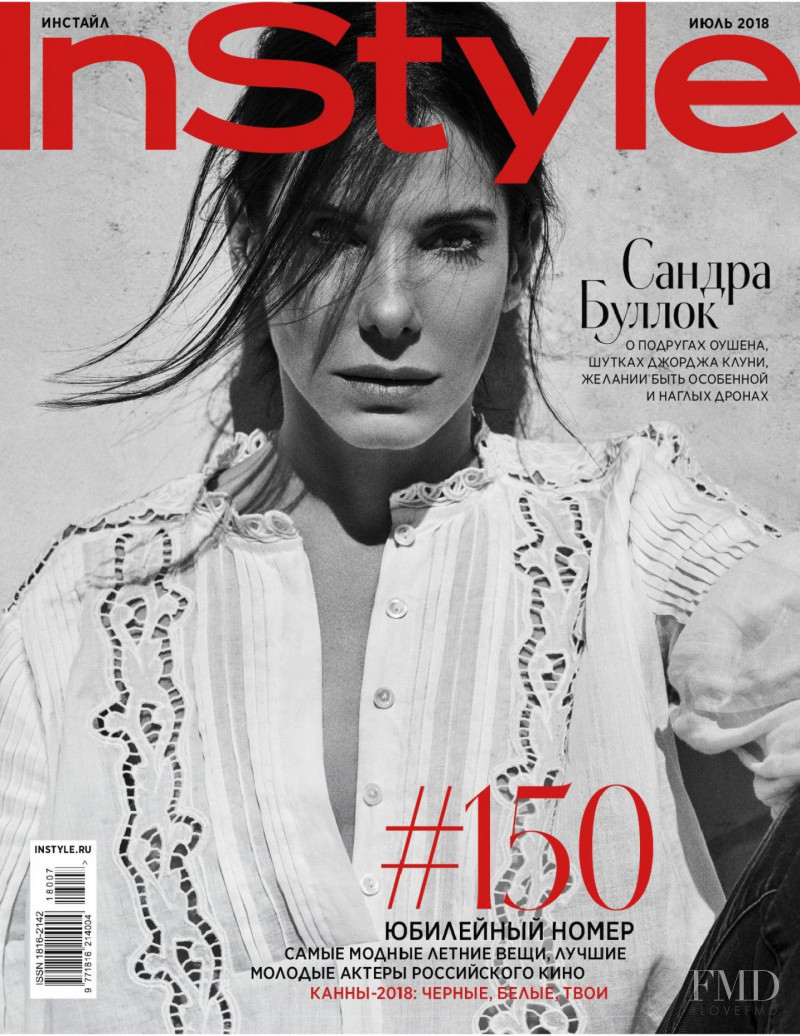  featured on the InStyle Russia cover from June 2018
