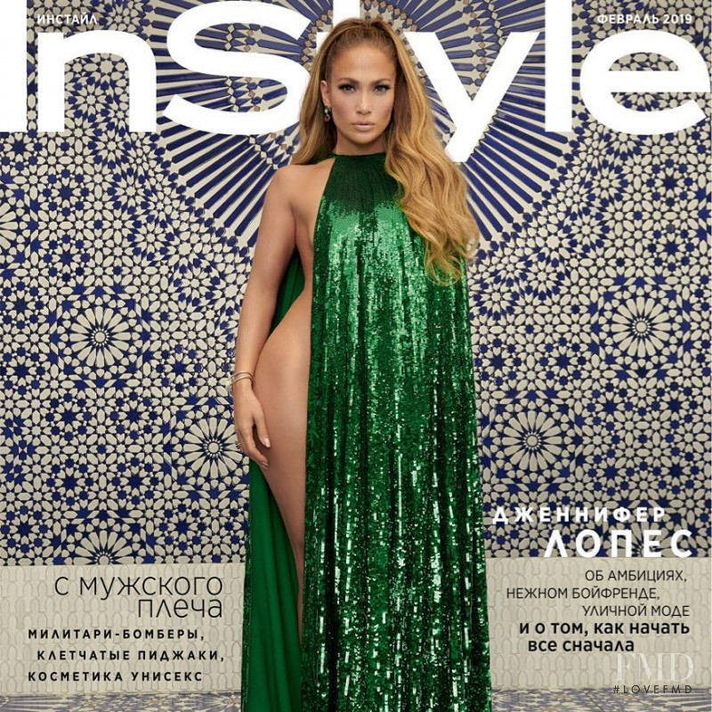  featured on the InStyle Russia cover from February 2019