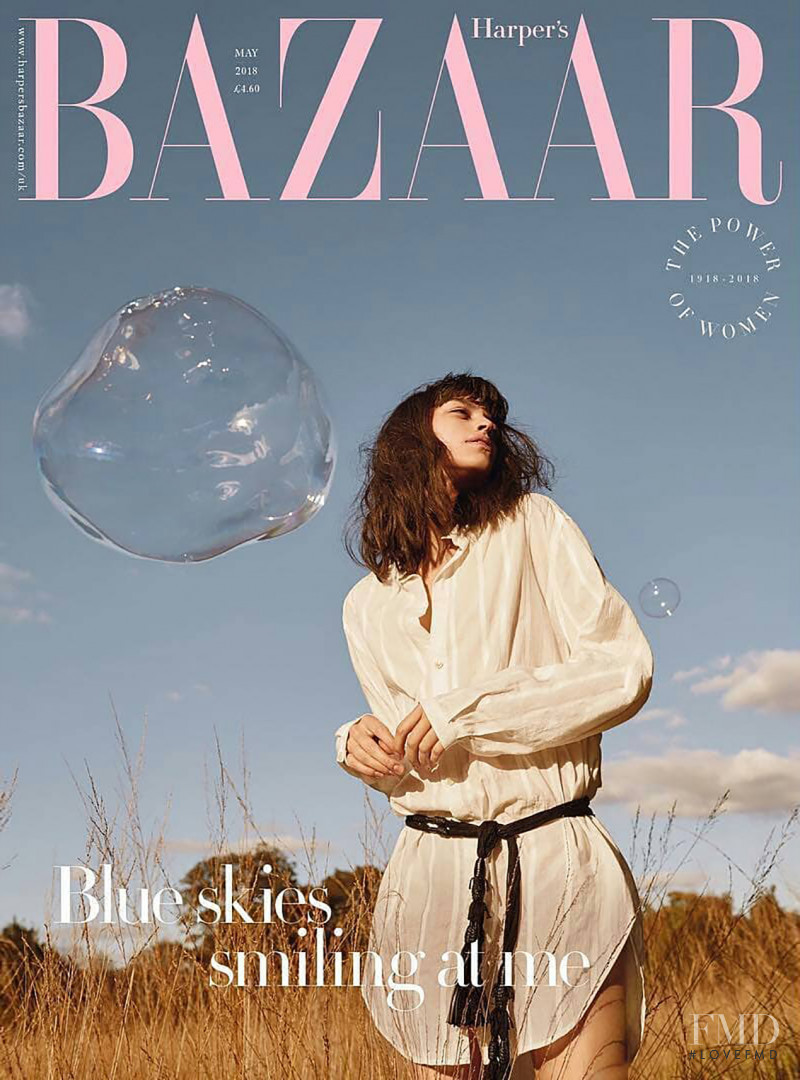  featured on the Harper\'s Bazaar UK cover from May 2018