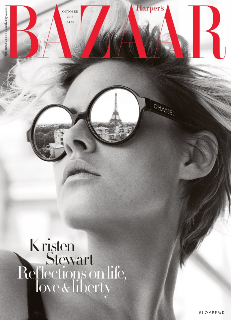  featured on the Harper\'s Bazaar UK cover from October 2019