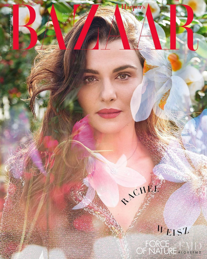 Rachel Weisz featured on the Harper\'s Bazaar UK cover from June 2020