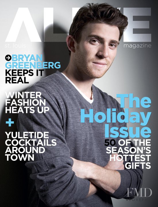 Bryan Greenberg featured on the Alive cover from December 2010
