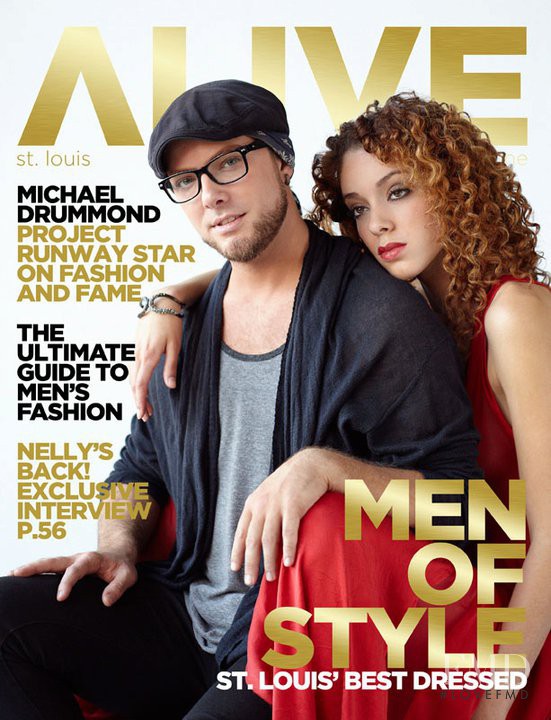 Michael Drummond featured on the Alive cover from November 2010