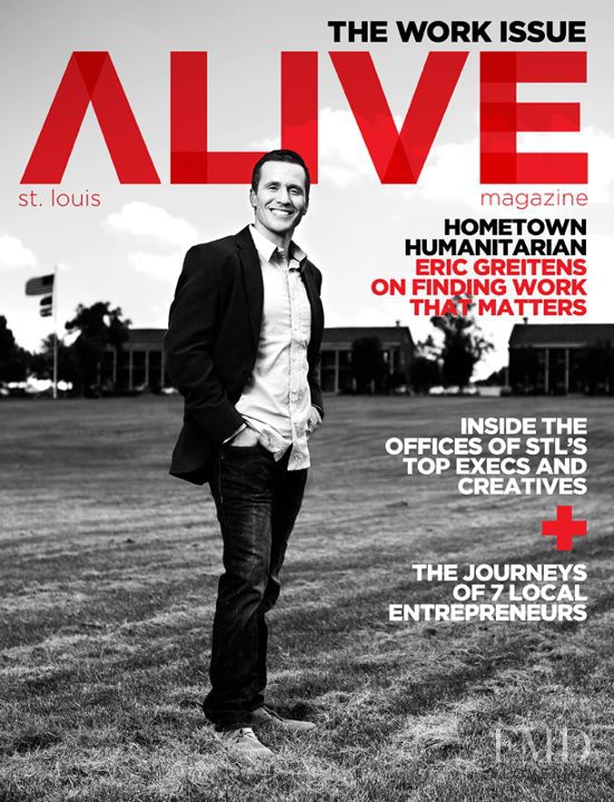 Eric Greitens featured on the Alive cover from August 2011