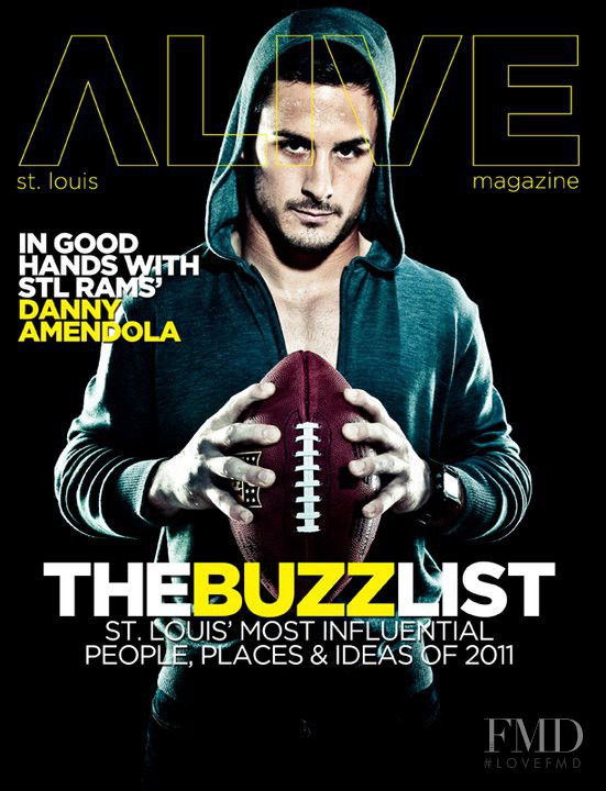 Danny Amendola featured on the Alive cover from February 2011