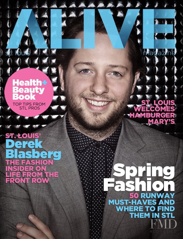 Derek Blasberg featured on the Alive cover from March 2012