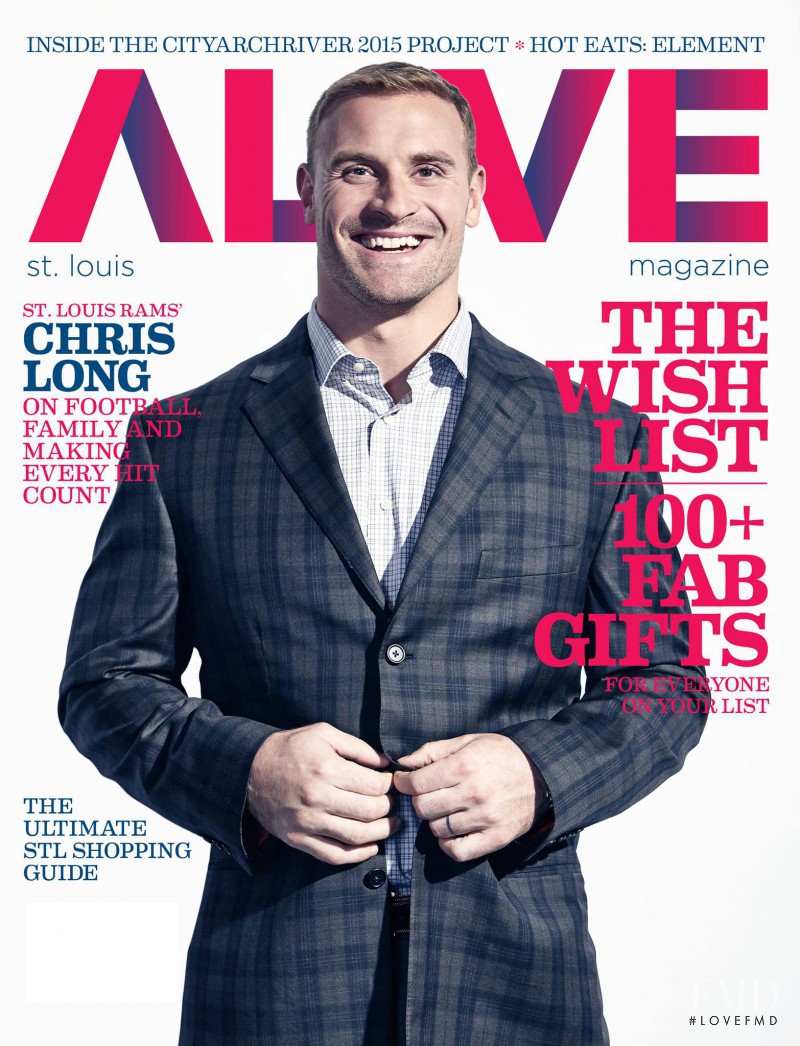 Chris Long featured on the Alive cover from December 2013