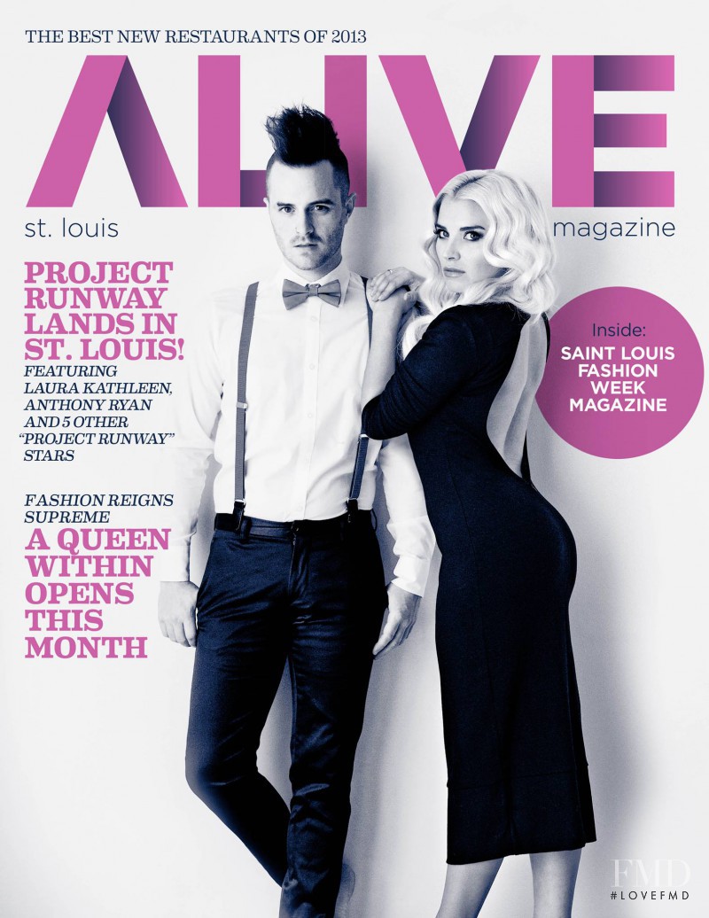 Anthony Ryan, Laura Kathleen featured on the Alive cover from October 2013
