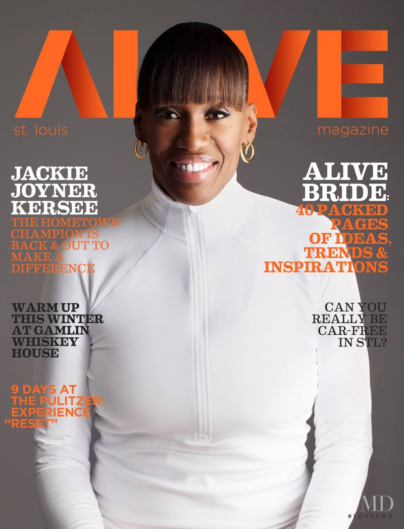 Jackie Joyner Kersee featured on the Alive cover from January 2014