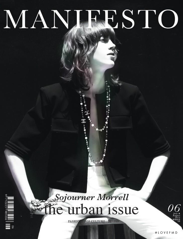 Sojourner Morrell featured on the Manifesto Asia cover from July 2012
