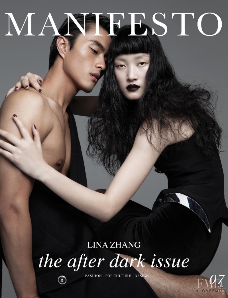 Zhao Lei featured on the Manifesto Asia cover from September 2012