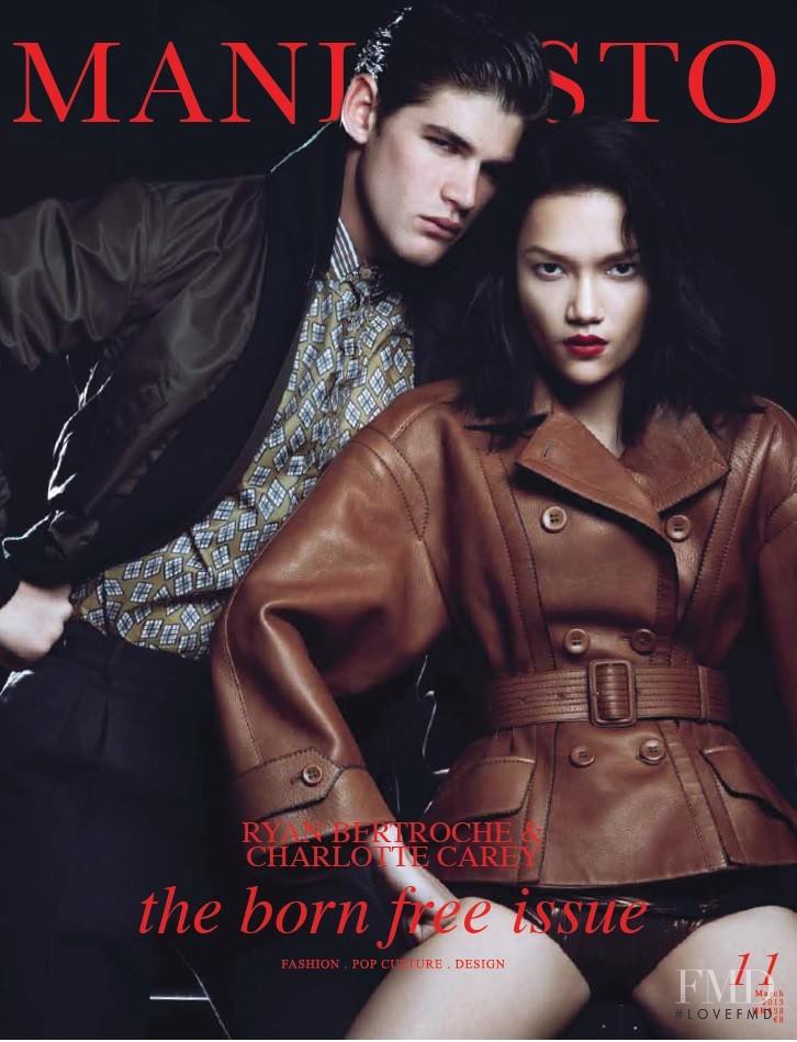 Ryan Bertroche featured on the Manifesto Asia cover from March 2013