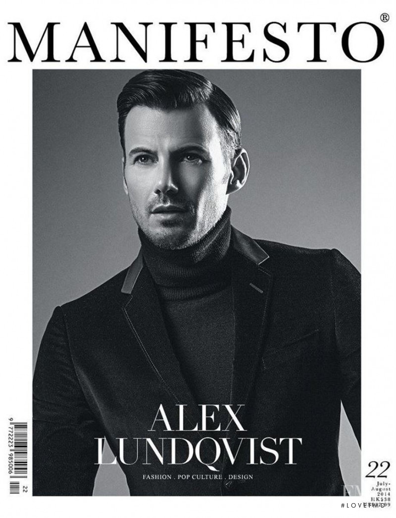 Alex Lundqvist featured on the Manifesto Asia cover from July 2014