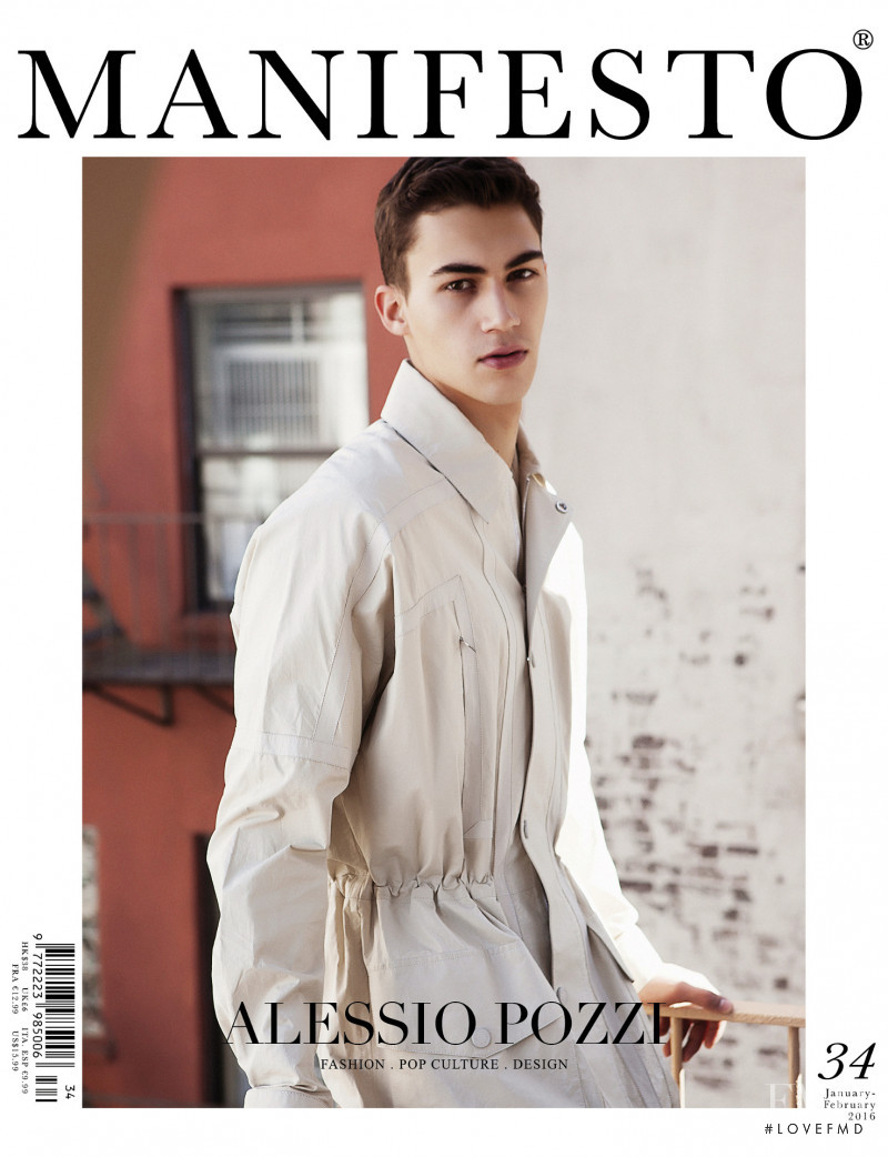 Alessio Pozzi featured on the Manifesto Asia cover from January 2016