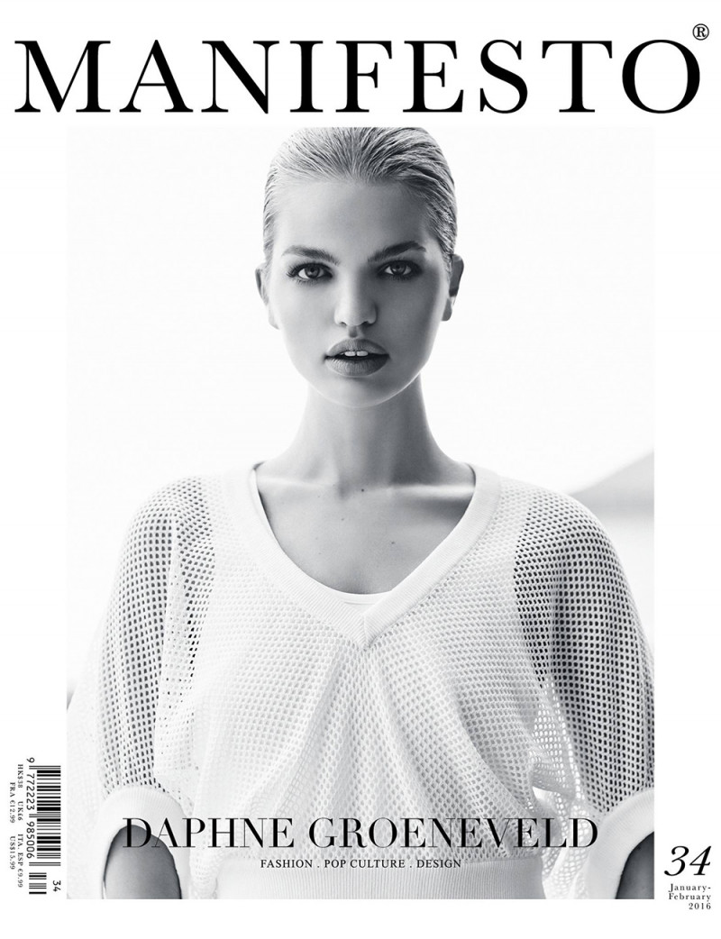 Daphne Groeneveld featured on the Manifesto Asia cover from January 2016