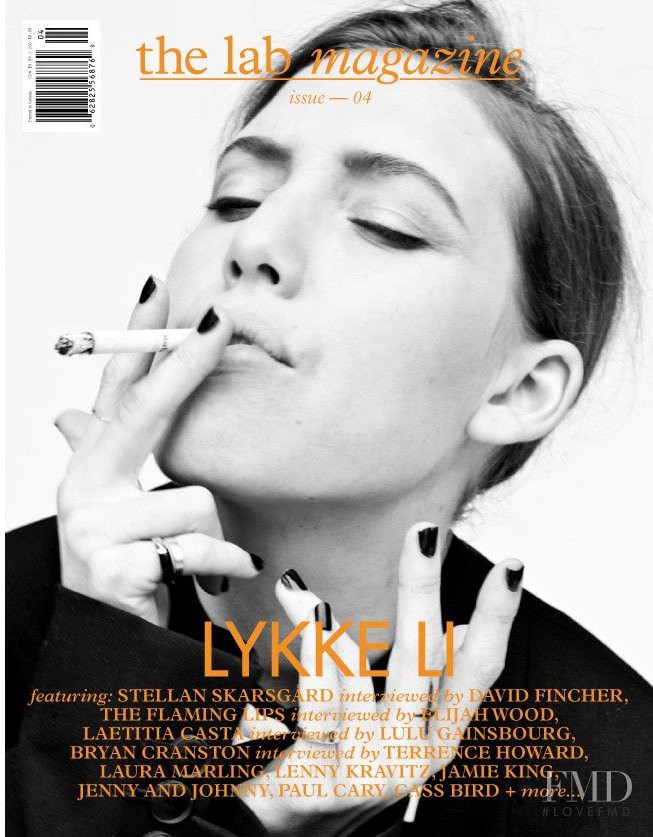 Lykke Li featured on the The Lab cover from September 2011