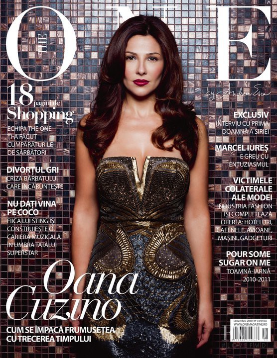 Oana Cuzino featured on the The One cover from December 2010