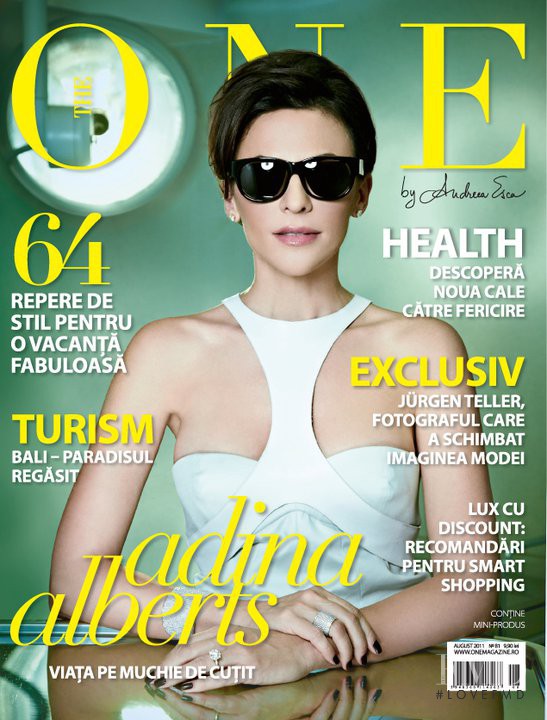 Adina Alberts featured on the The One cover from August 2011