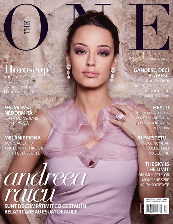 Andreea Raicu featured on the The One cover from January 2011