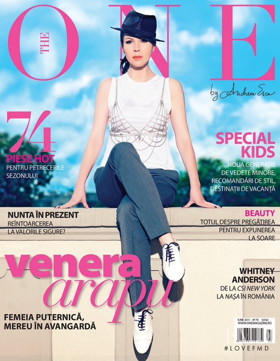 Venera Arapu featured on the The One cover from June 2011