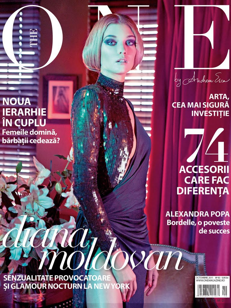 Diana Moldovan featured on the The One cover from October 2011