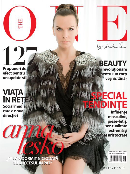 Anna Lesko featured on the The One cover from September 2011