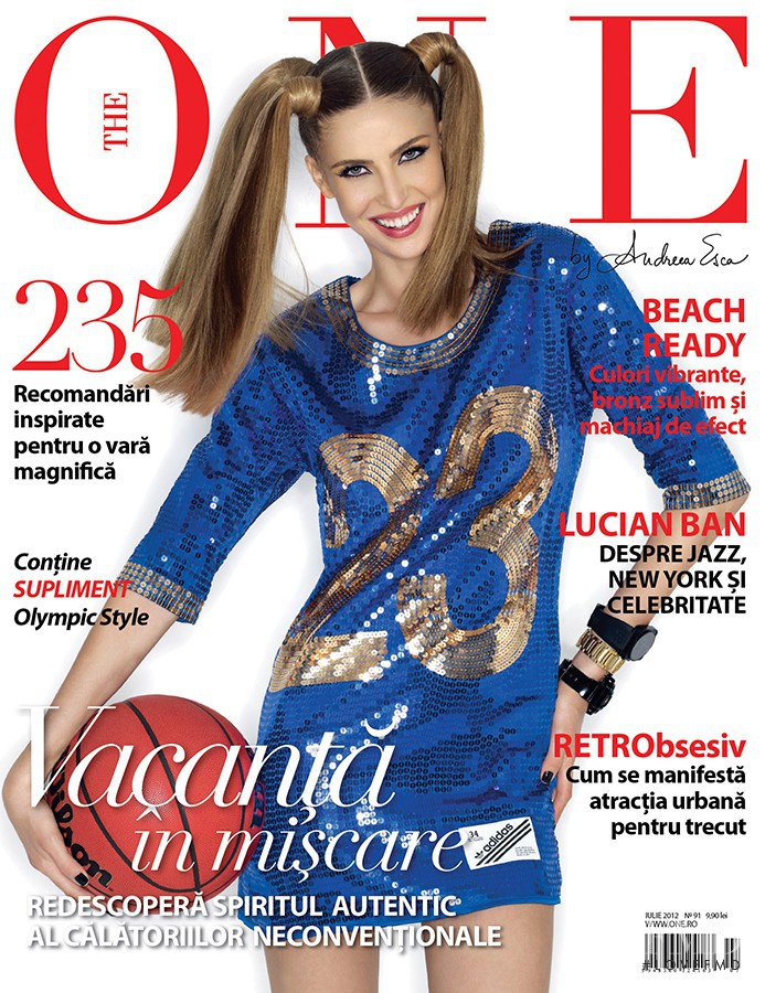 Anca Tiribeja featured on the The One cover from July 2012