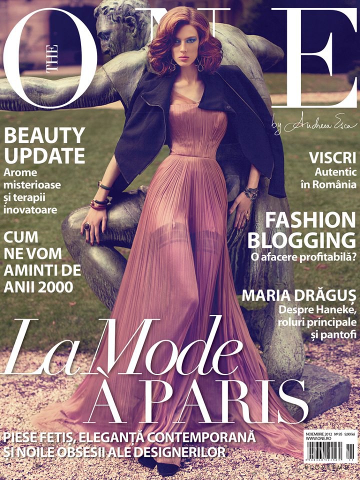 Giedre Kiaulenaite featured on the The One cover from November 2012
