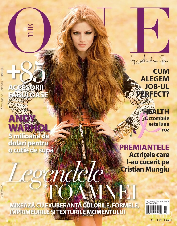Irina Magda featured on the The One cover from October 2012