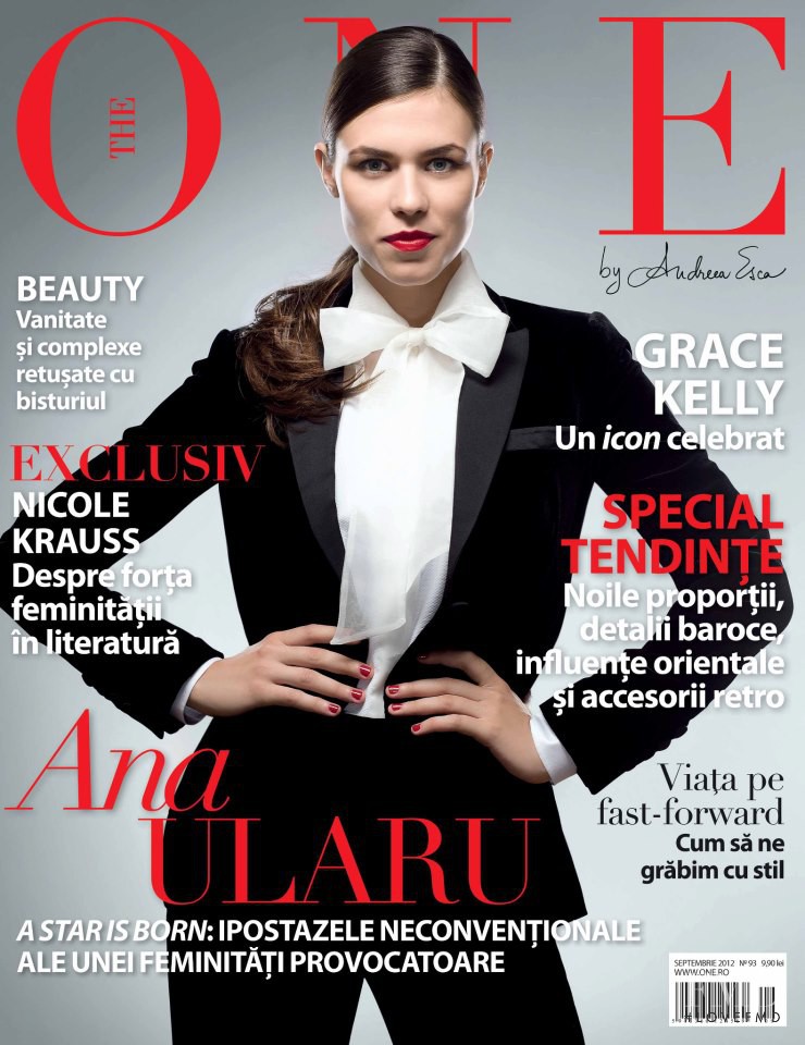 Ana Ularu featured on the The One cover from September 2012