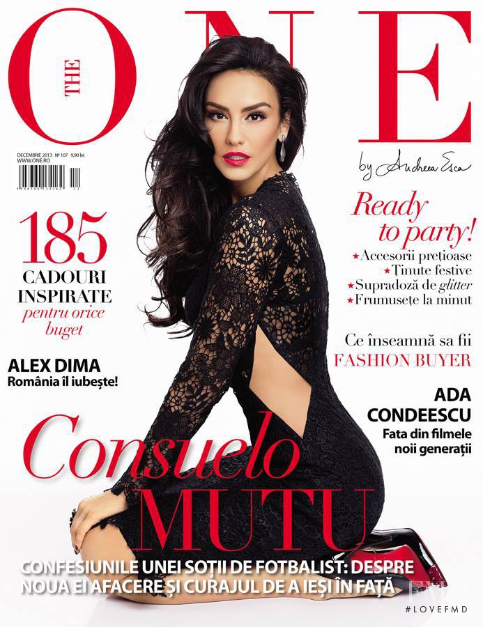Consuelo Mutu featured on the The One cover from December 2013