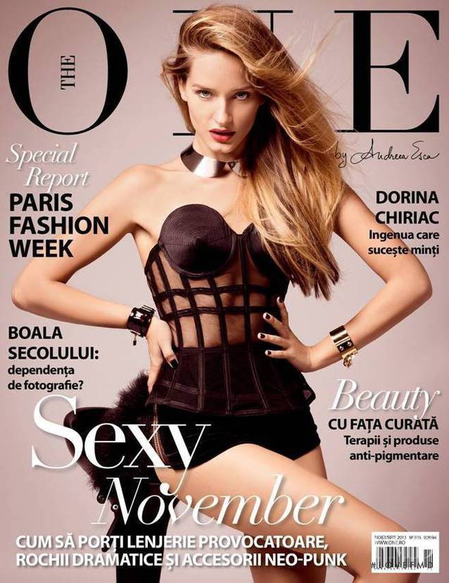 Cornelia Tat featured on the The One cover from November 2013