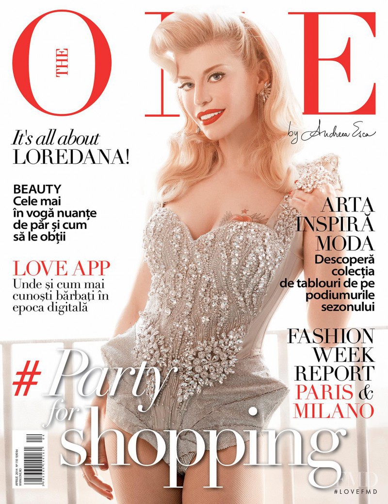 Loredana featured on the The One cover from April 2014
