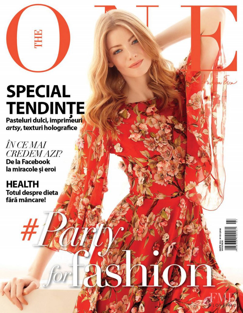 Irina Magda featured on the The One cover from March 2014