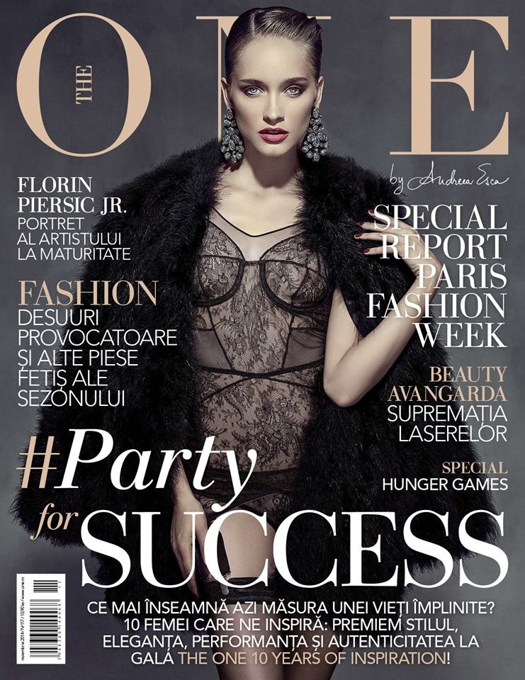 Cornelia Tat featured on the The One cover from November 2014