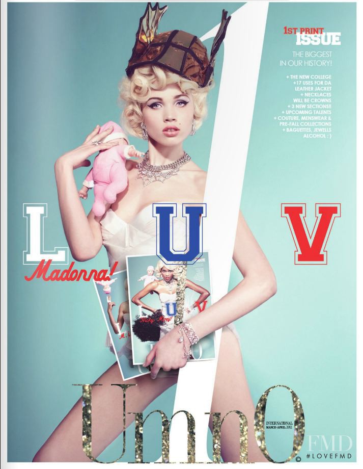 Natasha Ivanova featured on the UmnO cover from March 2012