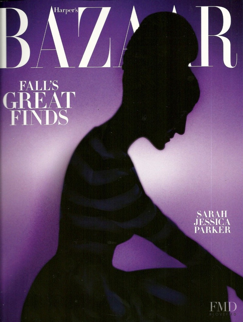 Sarah Jessica Parker featured on the Harper\'s Bazaar USA cover from October 2015
