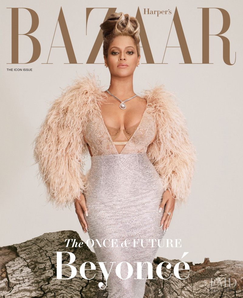 Beyonce featured on the Harper\'s Bazaar USA cover from September 2021