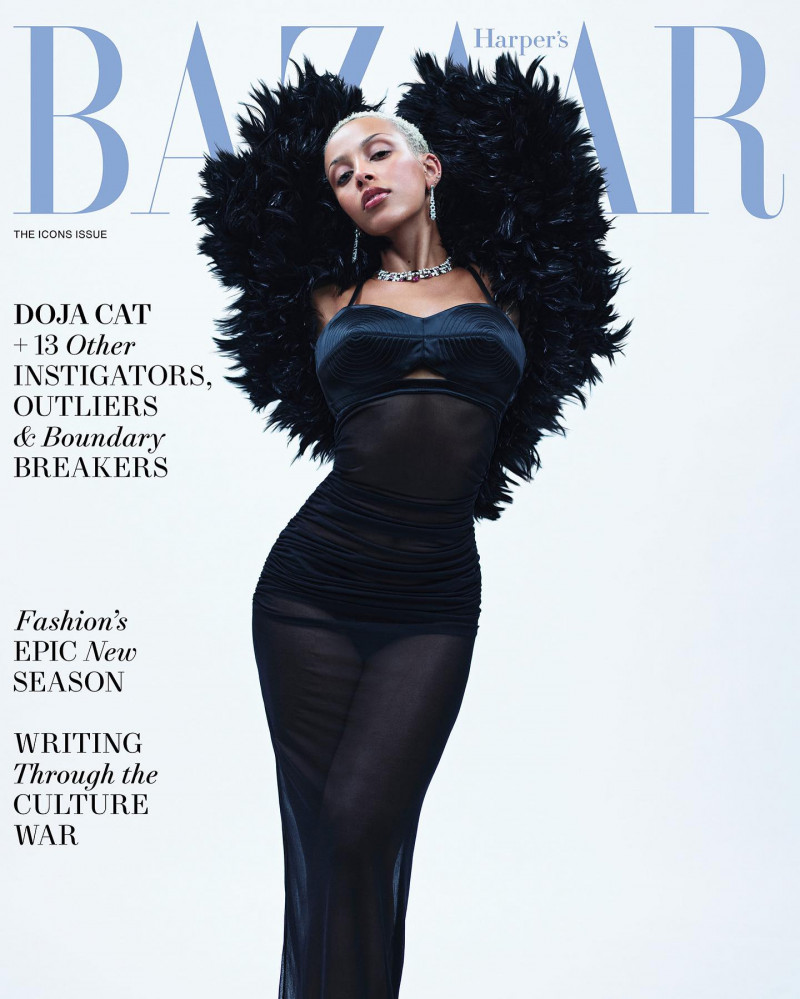  featured on the Harper\'s Bazaar USA cover from September 2023
