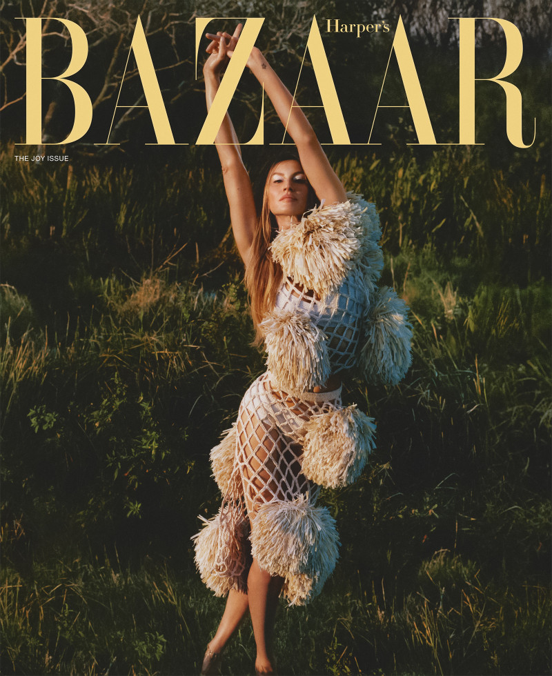 Gisele Bundchen featured on the Harper\'s Bazaar USA cover from February 2024