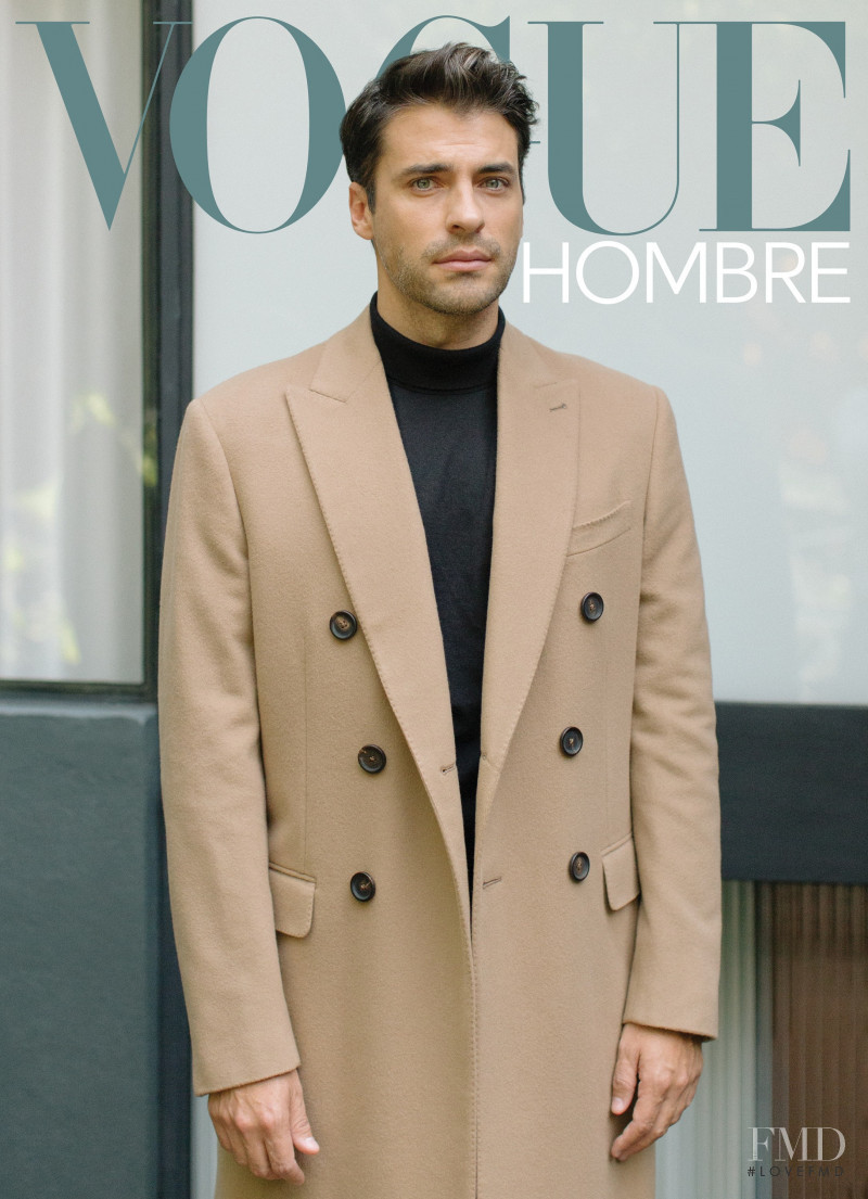 Jorge Viladoms featured on the Vogue Hombre Mexico cover from November 2019