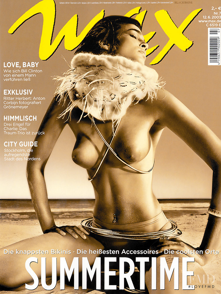 Teresa Lourenço featured on the Max Germany cover from June 2003