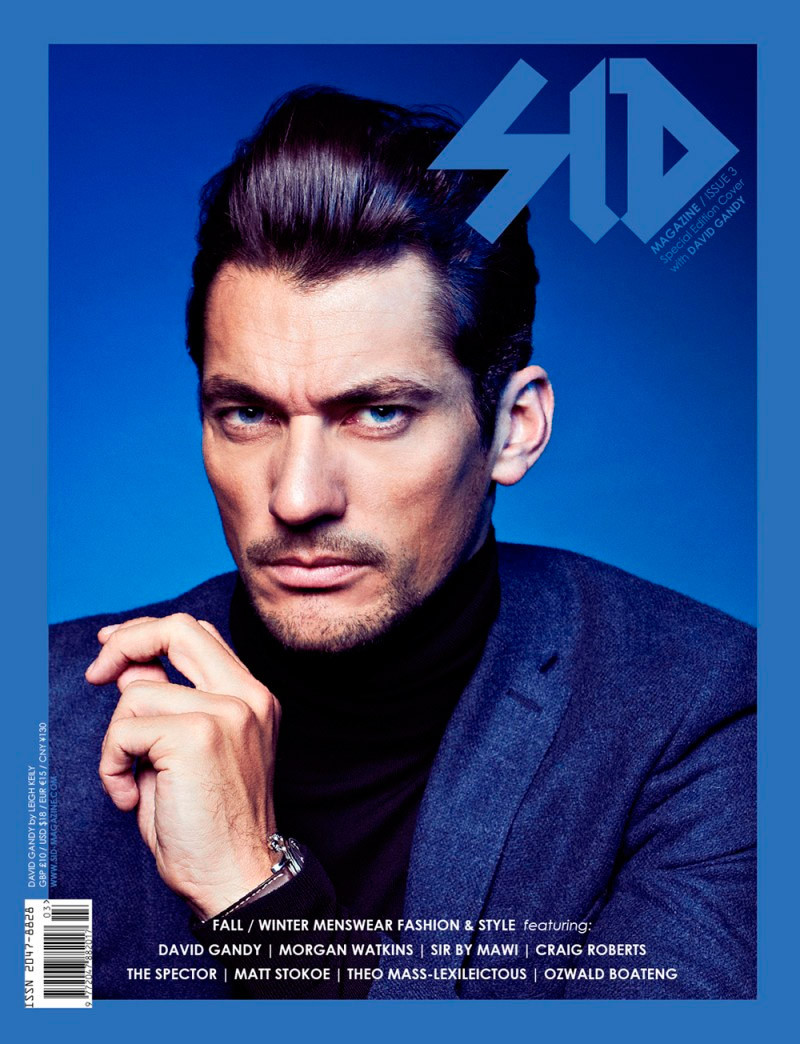 David Gandy featured on the SID Magazine cover from December 2012