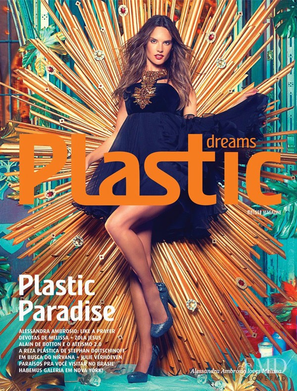 Alessandra Ambrosio featured on the Plastic Dreams cover from March 2012